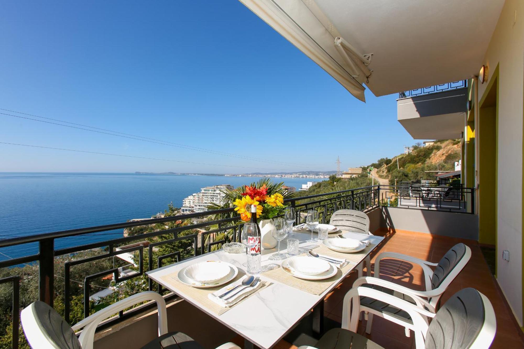 Villa Meminaj Vlorë Exteriör bild