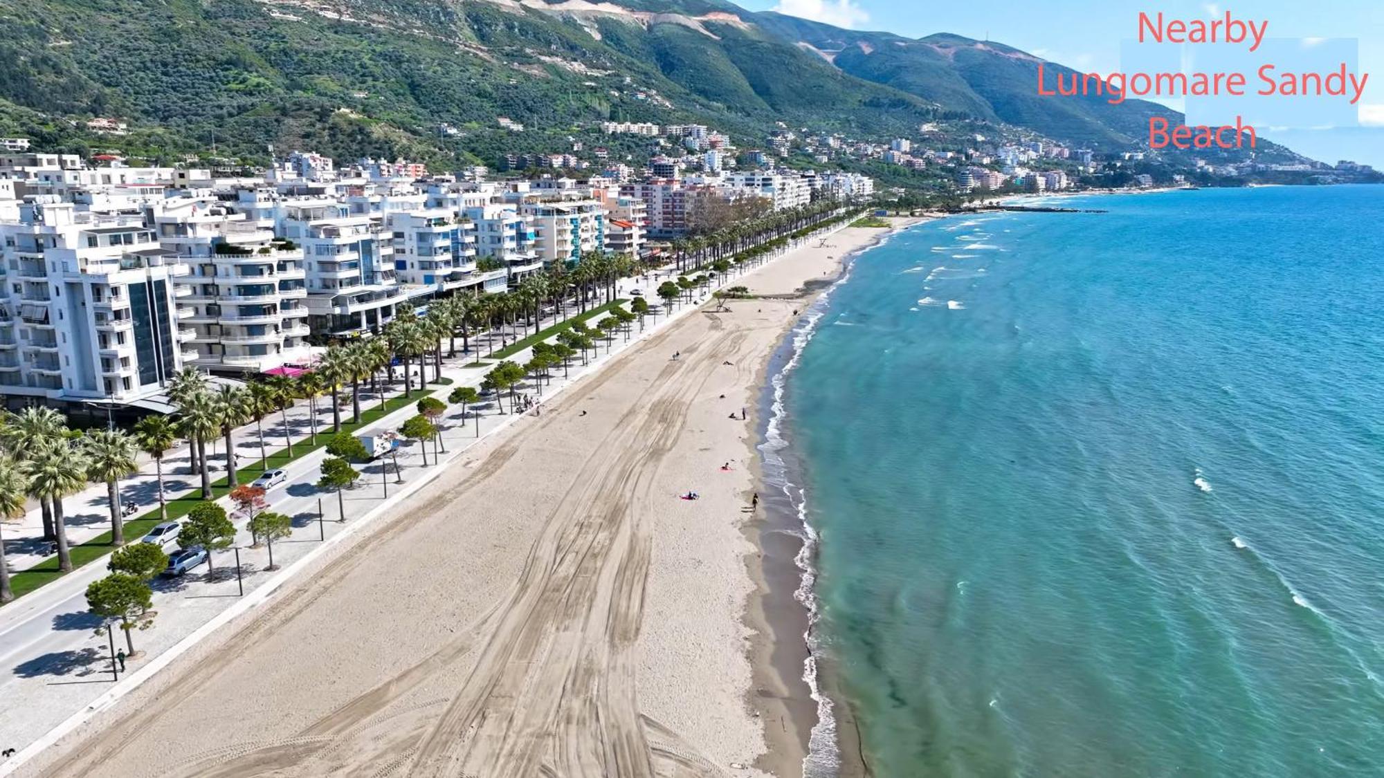 Villa Meminaj Vlorë Exteriör bild